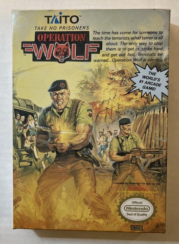 Operation wolf game box - operation,