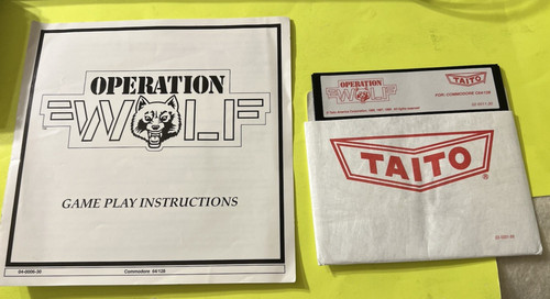 Operation wolf with - with, manual